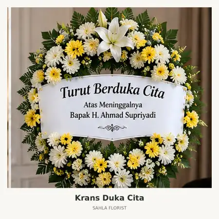 Krans Bunga Duka Cibeureum